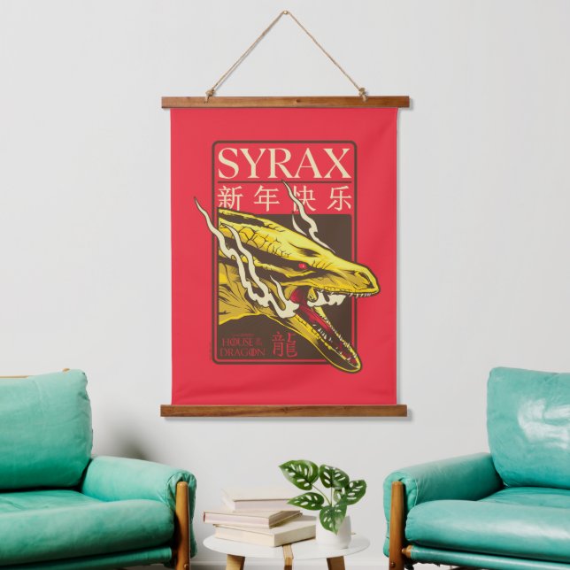 Syrax New Year | 新年快乐 Hanging Tapestry (Living Room)