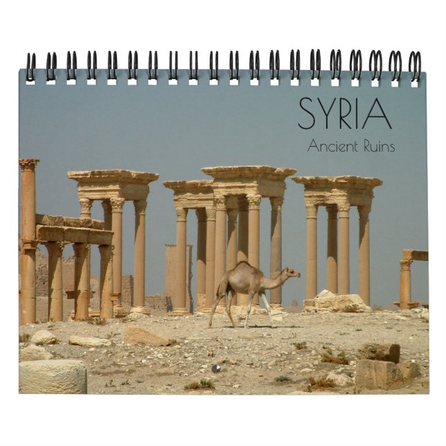 Syria - Ancient Ruins 2027 Calendar (Cover)
