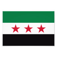 Syria country revolution new flag symbol