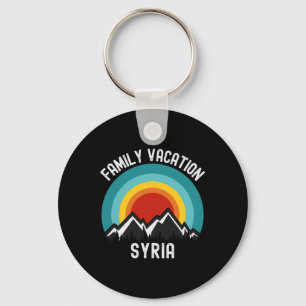 Syria Family Vacation Matching Outfit  Keychain