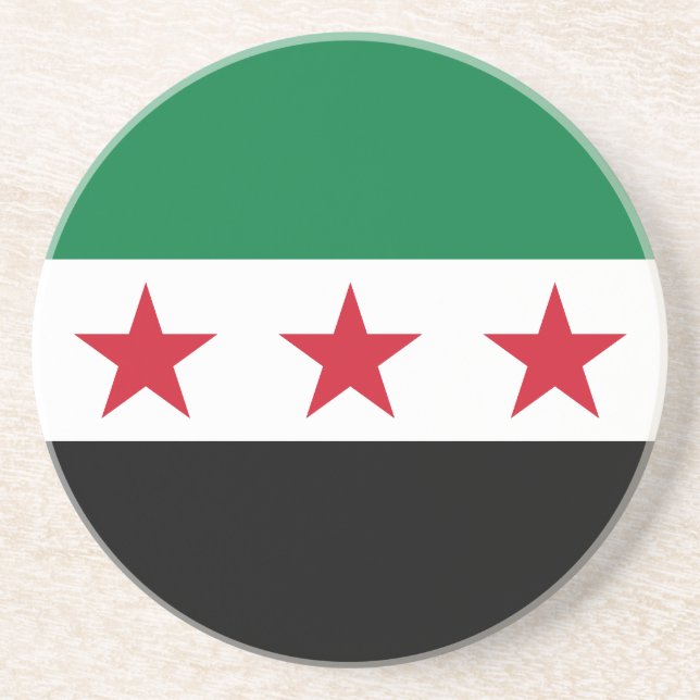 Syria Flag Coaster (Front)