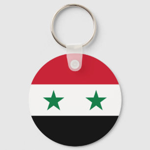 Syria Flag Keychain