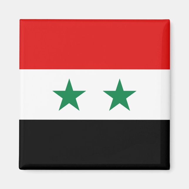 Syria Flag Magnet (Front)