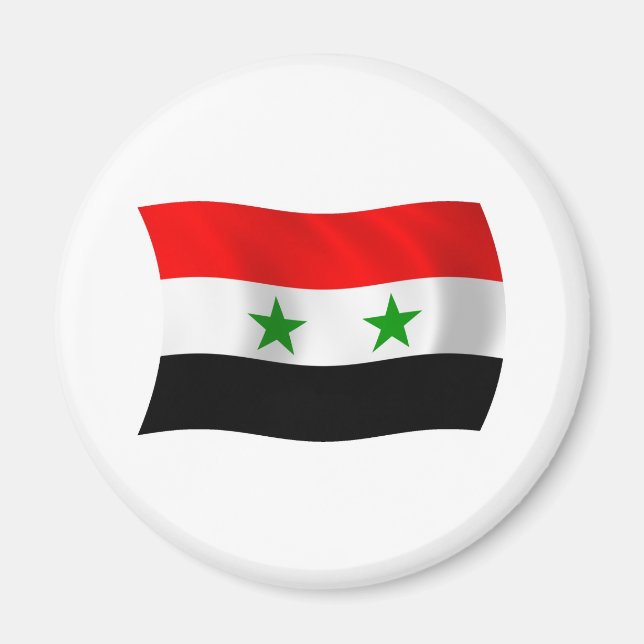 Syria Flag Magnet (Front)
