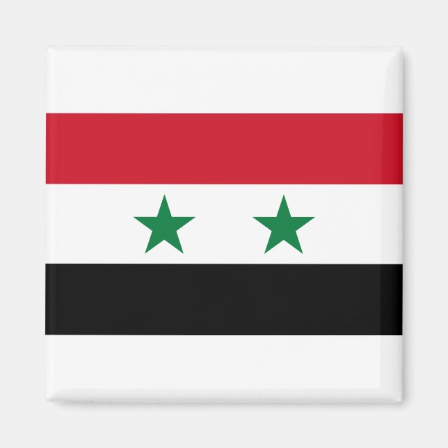 Syria Flag Magnet (Front)