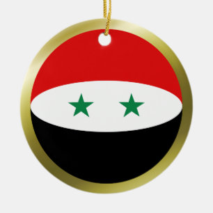 Syria Flag Ornament
