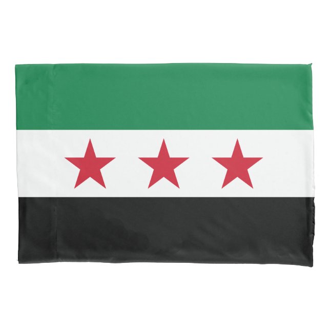 Syria Flag Pillowcase (Front)