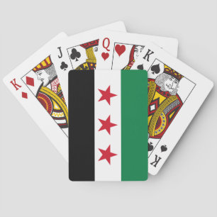Syria Flag Playing Cards