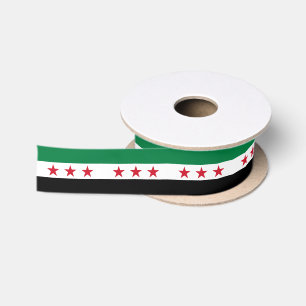 Syria Flag Satin Ribbon