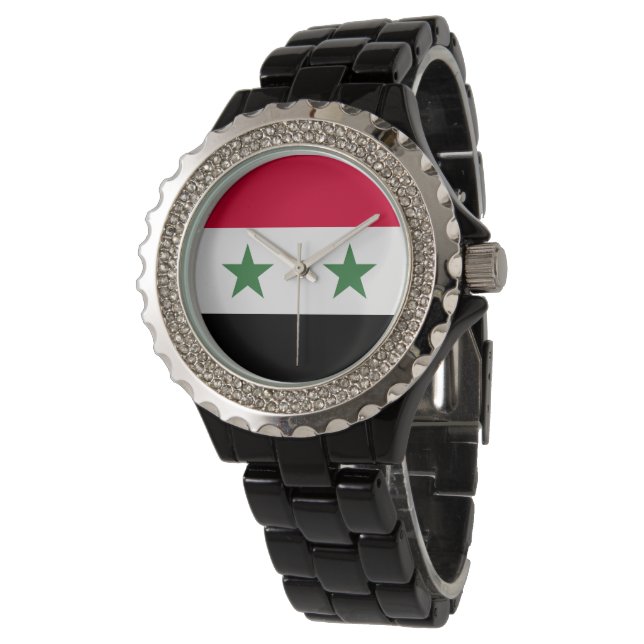 Syria flag watch (Angled)