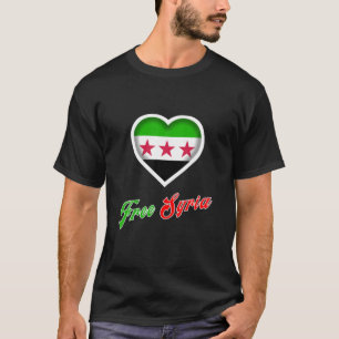 Syria,Free Syria Flag,Syrian. T-Shirt