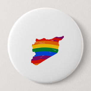 SYRIA GAY PRIDE 4 INCH ROUND BUTTON