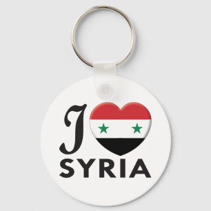 Syria Love Keychain