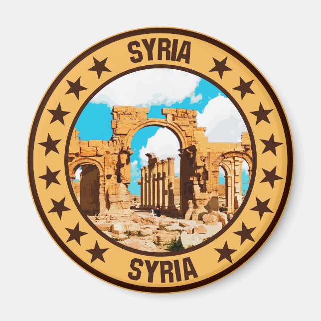 Syria                                              magnet (Front)