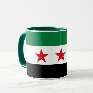 Syria mug, Syrian Flag patriotic, Independence Mug