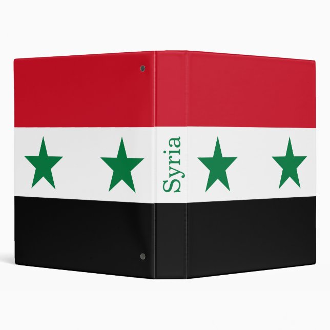 Syria Old Flag Binder (Background)