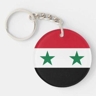Syria Old Flag Keychain