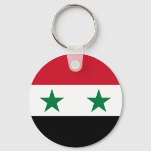 Syria Old Flag Keychain