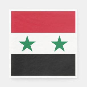 Syria Old Flag Napkin