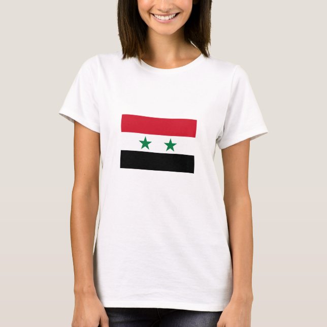 Syria Old Flag T-Shirt (Front)