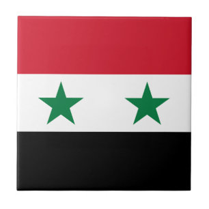 Syria Old Flag Tile