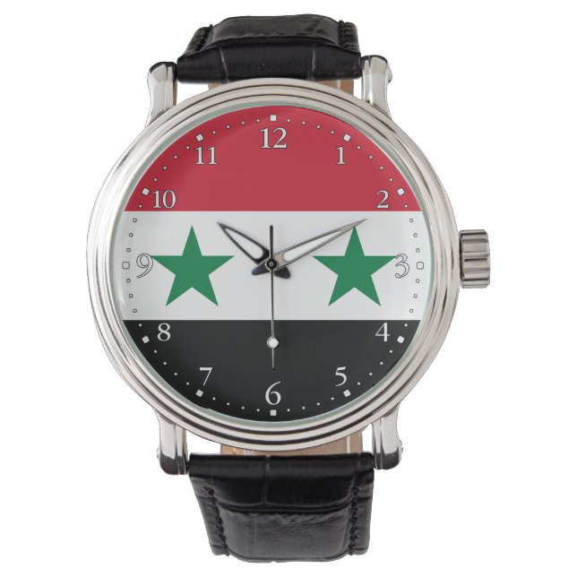 Syria Old Flag Watch (Front)