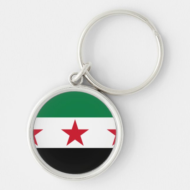 syria opposition keychain (Front)