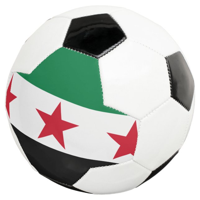 syria opposition soccer ball (Three Quarter)