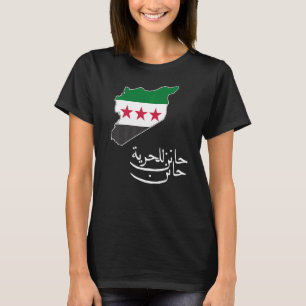 Syria Syria map Free syria Flag Syrian T-Shirt
