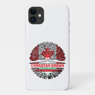 Syria Syrian Canadian Canada Tree Roots Flag Case-Mate iPhone Case