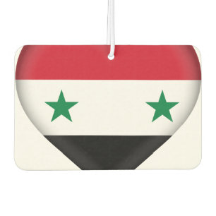Syria (Syrian) Flag Air Freshener