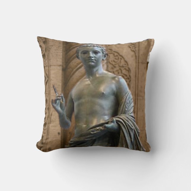 Syrian Caesar of Rome, ELAGABALUS accent Pillow (Front)