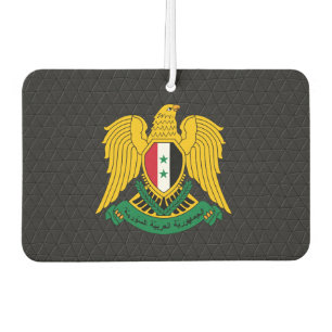 Syrian coat of arms air freshener