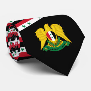 Syrian Flag & Coat of Arms, Flag of Syria Tie