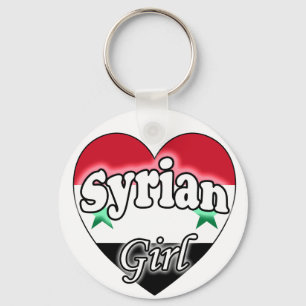 Syrian Girl Keychain