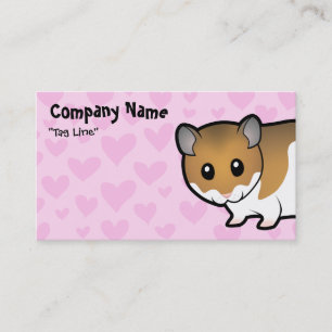 Syrian Hamster Love Business Card