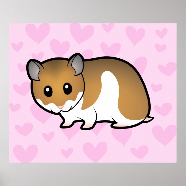 Syrian Hamster Love Poster (Front)