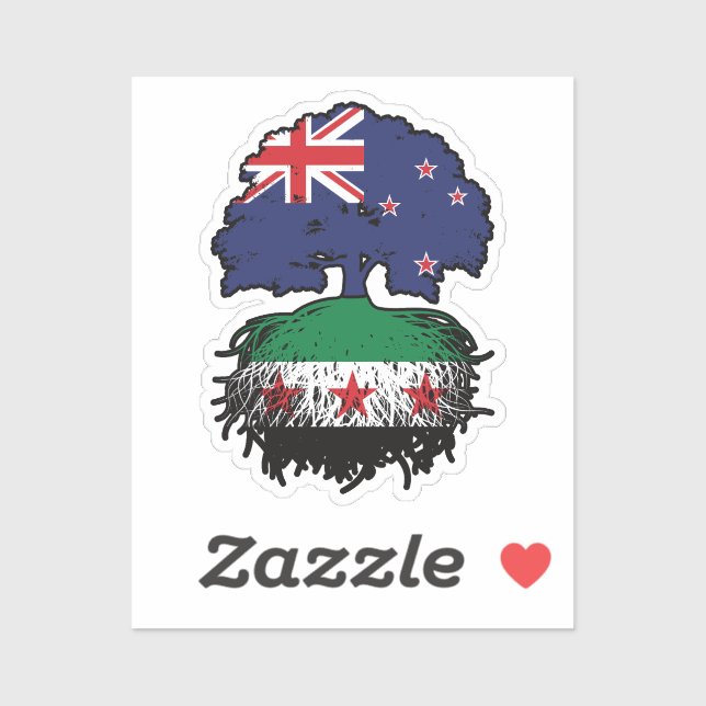 Syrian New Zealand Roots & Crown Tree (Sheet)