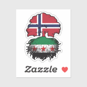 Syrian Norwegian Roots and Crown Tree