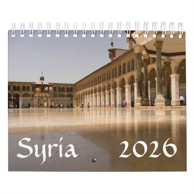 Syrie CALENDRIER 2026 (Protection)