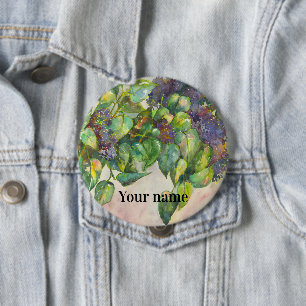 syringa 4 inch round button