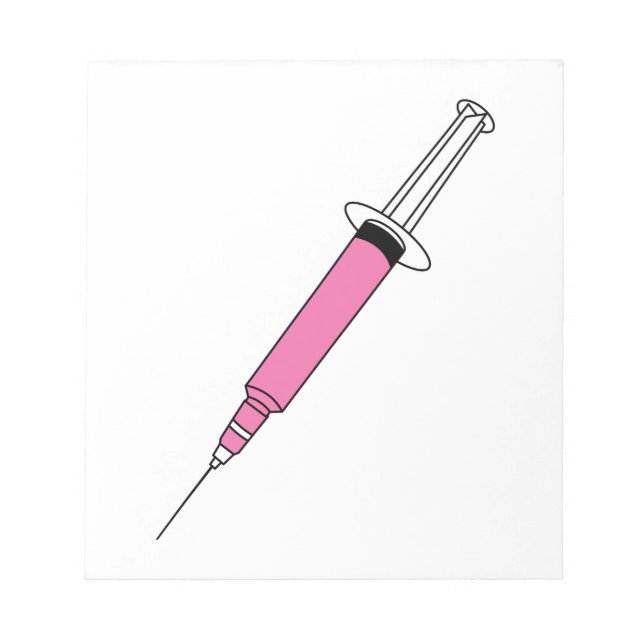 Syringe Notepad (Front)