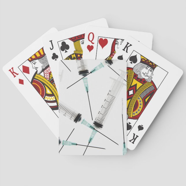 Syringes Playing Cards (Back)