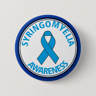 Syringomyelia Awareness Ribbon Button
