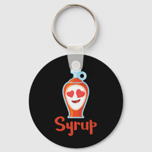 Syrup For Pancakes Couples Costume Halloween Cute Keychain