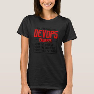 Sys admin and developer for a Cloud devops enginee T-Shirt