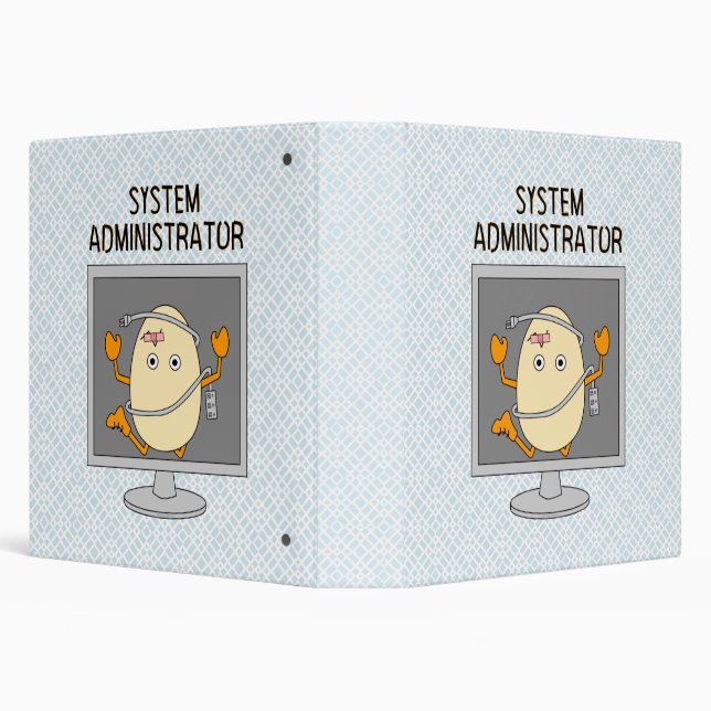  System Administrator Egghead Binder (Background)