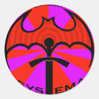SYSTEMA LOGO CLASSIC ROUND STICKER