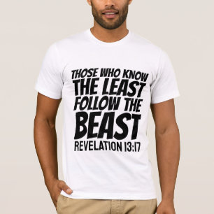 SYSTÈME DE BÊTE T-SHIRTS CHRÉTIENS