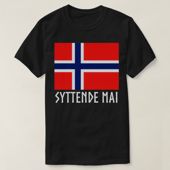 Syttende Mai norwegian Norway 2 T-Shirt (Design Front)